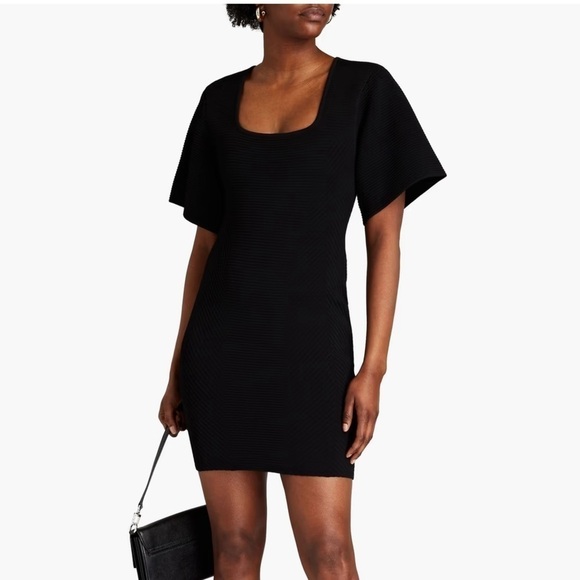 Herve Leger Dresses & Skirts - New HERVE LEGER Ribbed-knit Mini Dress Size XS